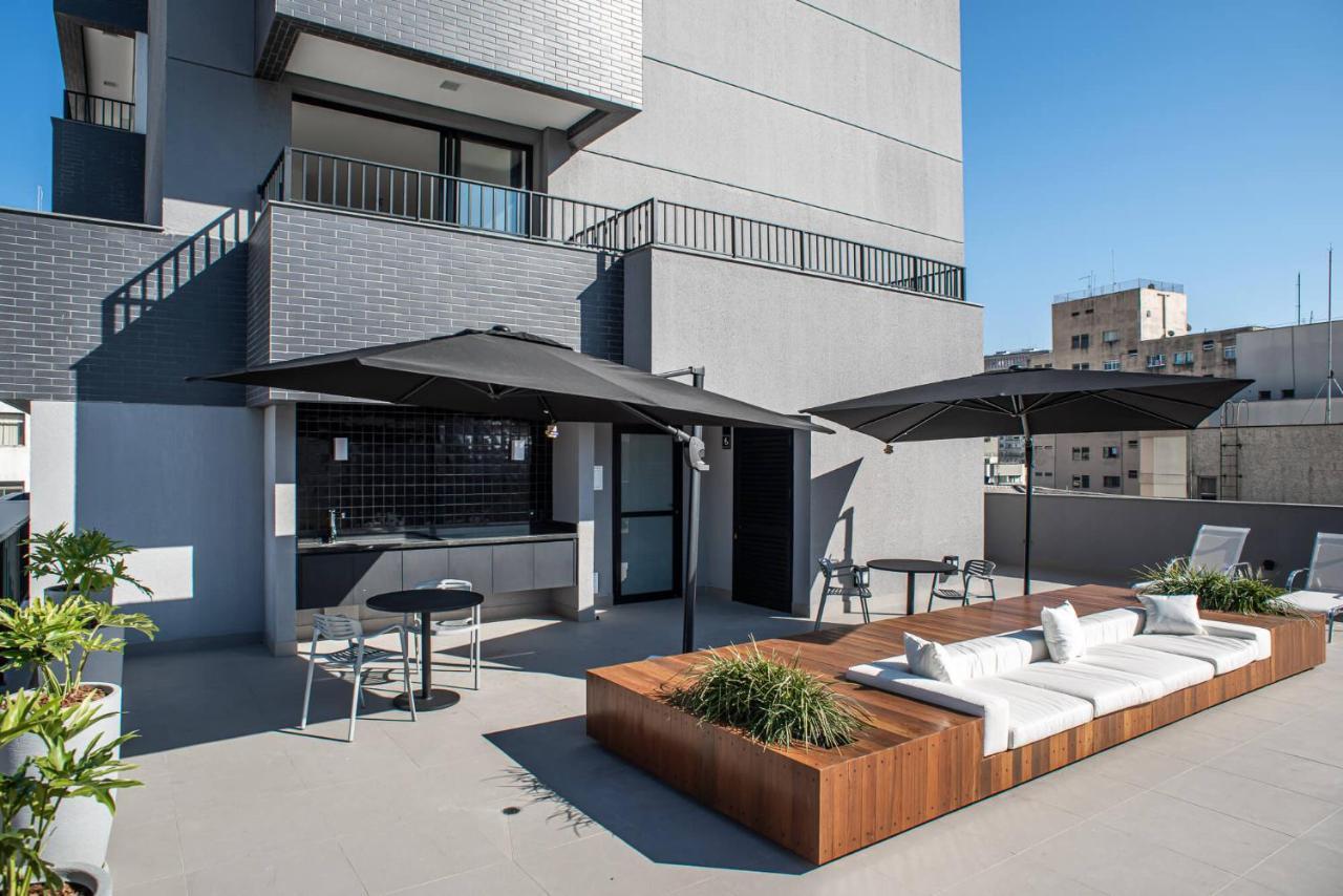 Апартаменти Ba2 Studio Novo Moderno Centro Paulista Bela Vista Сан-Паулу Екстер'єр фото